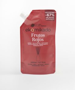 Recambio Ekomikado Frutos Rojos – Repuesto para Difusores de Varillas