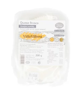 Queso Fresco Tradicional de Sieso Villa Villera 200g
