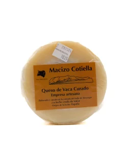 Queso de Vaca Curado Macizo Cotiella 400g