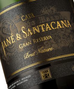 Alternative view of Botella Gran Reserva Brut Nature – Etiqueta Negra