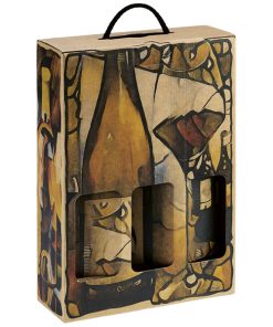 Estuche 3 botellas litografiado