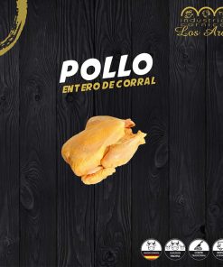 Pollo entero de corral